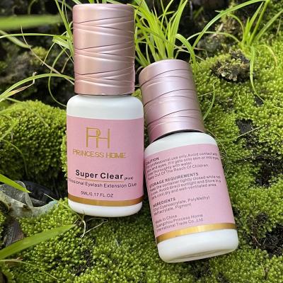 China Instant Eyelash Extension Pink Glue Wholesale Professional Fast Drying Vegan For Customized Eyelash Extension Glue Super Glue Clear Eyelash for sale