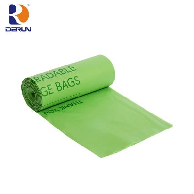 China Household Recyclable Kitchen Customized Size Roll Biodegradable Scented Garbage Waste Plastic Bag Custom Print for sale