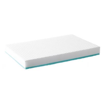 China Kitchen Cleaning Scrubber Pad and Woolly Gum Sponge Broom Head White Magic Flat Cleaning Pad and PU Foam and High Density Sponge for sale