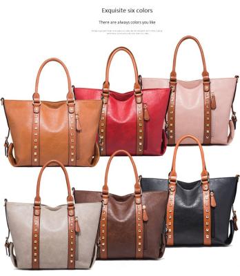 China New Design TAS Women Lady Elegant Creative Tote Bag Leather Casual Wholesale Fashion Casual Tote Bag for sale