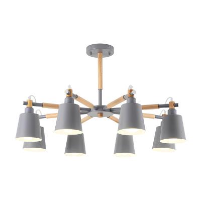 China Modern Modern Creative Shell Model Led Lamps Fixtures Chandelier Dining Room Chandelier Bedroom Living Room Decorative Nordic Pendant for sale