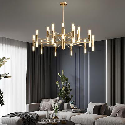 China Modern Dawn circle modern chandelier led modern chandelier luxury nordic modern chandelier for living room for sale