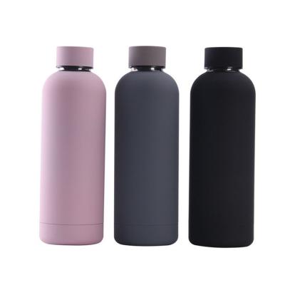 China Custom Double Wall Vacuum Stainless Steel Water Bottle Sustainable Water Bottle Gym Logo Flask Water Bottle for sale