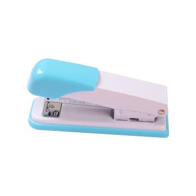 China Wholesale Stapler Stapler Office Stationery Large Handheld Student Supplies Stapler Labor-saving Small Cool Metal for sale