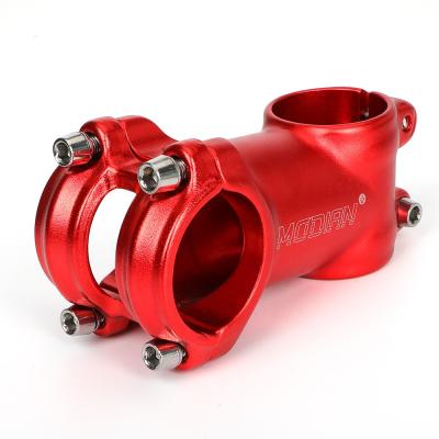 China Lightweight Bike Stem Alloy Bicycle Stem 31.8mm Aluminum Cycling Parts Stemming Bike Accessories for sale