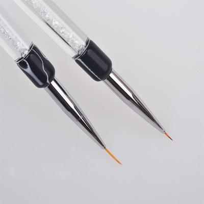 China NAIL China Supplier Nail Art Liner Brushes Brush On Nail Glue Nail Art Barring Brushes for sale