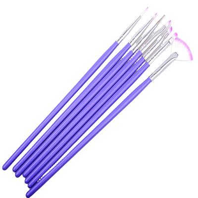 China NAIL high quality shinny nail brushes for kolinsky acrylic pana nail art nail brush kolinsky acyrlic brush for sale