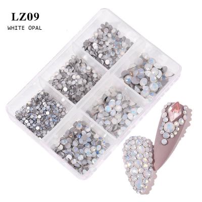 China Flat and smooth the new product nail art decoration diamond glitter nail bulk nail decoration new arrival for sale