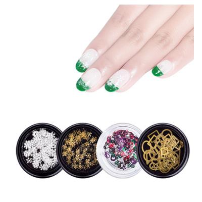 China Stereo image Christmas nail decoration sugar nail glitter nail art wholesale high quality products for sale