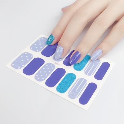 China Hot Selling Nail Art Decoration Nail Polish Sticker Nail Art New Arrived Nail Glitter for sale