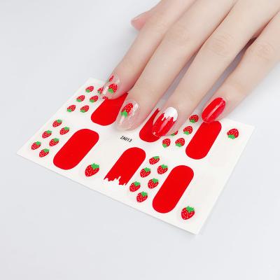 China Popular Nail Art Decoration Nail Art Glitter Sticker For Nails 2020 Custom Nail Sticker for sale