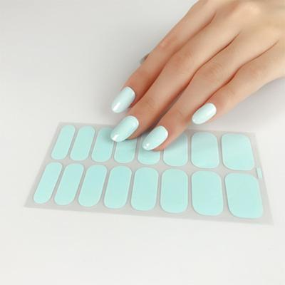 China Waterproof 2d popular special pattern nail sticker noise finger nail stickers for sale