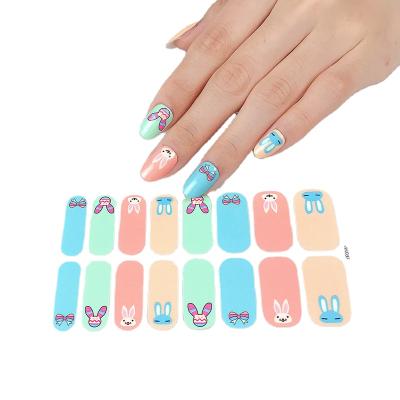 China 2021 Wholesale High Quality Waterproof Cartoon Nail Dot Sticker Nail Art for sale