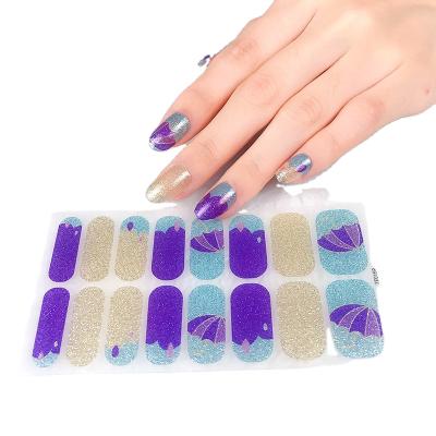 China Cute DIY Nail Art Waterproof Decal Nail Sticker Nail Decals Customized Waterproof Hot Fashion for sale