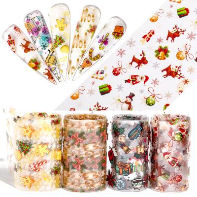 China Nude Flower Nail Art Sticker Waterproof Nail Polish Stickers For Nail Art Decoration for sale