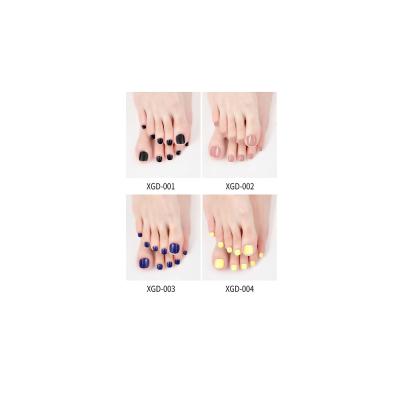 China Professional Good Quality Simulation Nail Sticker Toe Nail Tips Toe Nail Art for sale