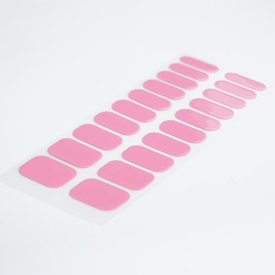 China Easy Apply And Remove 2021 Korean Nail Art Luxury Removable 3d Healthy Nail Stickers Gel Nail Stickers for sale