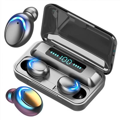 China Whosale F9 Power Bank Mobile Phone Earbuds Mini Earbuds True Wireless Stereo Bluetooth In-Ear Waterproof Earphone for sale