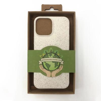 China 100% Compostable and Eco-friendly Biodegradable Protector Cell Phone Made From Plants Biodegradable Cell Phone Case For Iphone 13 for sale