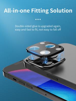 China Cellphone AR Anti-Reflection 95% Light Transmittance Metal View Camera Lens Protector Camera Lense For iPhone 13 pro 2021 Max for sale