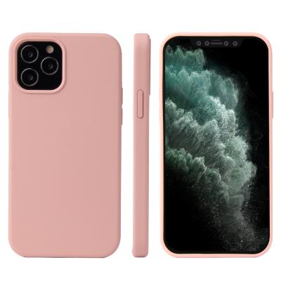 China Anti-fall Full Cover Tpu Phone Case For Iphone 11 pro Skin Feeling Silicone Mobile Phone Cover For iPhone 11 12 pro max for sale