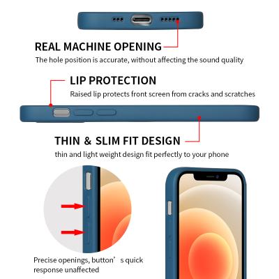 China Luxury Anti-fall Designer Silicone Skin Feeling Cell Phone Case For iPhone 678 11 12 pro max for sale