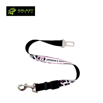 China Plain Sublimation Dog Seat Belt Accessories Supplies For Customized Sublimation Pet Products for sale