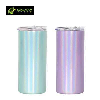 China New Sublimation 12oz Size Viable Sparkle Cup Next Tumbler Glitter Stainless Steel for sale