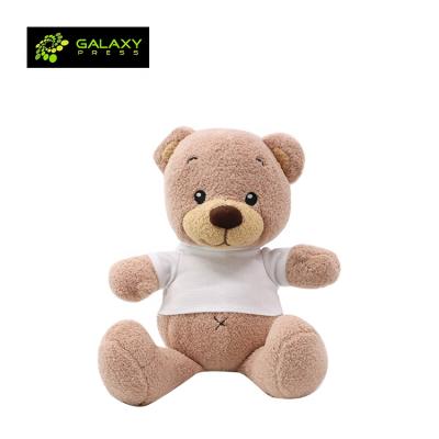 China Wholesale Gifts Teddy Bears Toys Gifts For Custom Heat Press Printing for sale