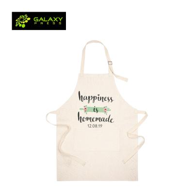 China New Arrival DIY Sublimation Printing Anti-static Canvas Adult Apron for sale