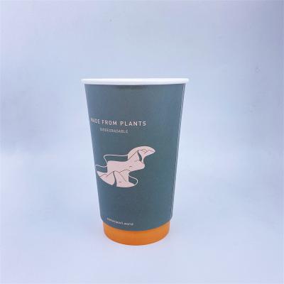 China Wholesale Disposable Eco Friendly PLA Material Custom Paper Cups for sale