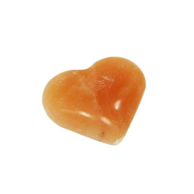 China Natural Polished Hearts Crystal Crafts Selenite Carved Heart from China Reiki Selenite for Crystal Cleansing for sale