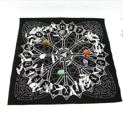 China China Spiritual Healing Crafts Pendulum Chakra Board Tapestry and Table Cover for Wiccan Altar for sale