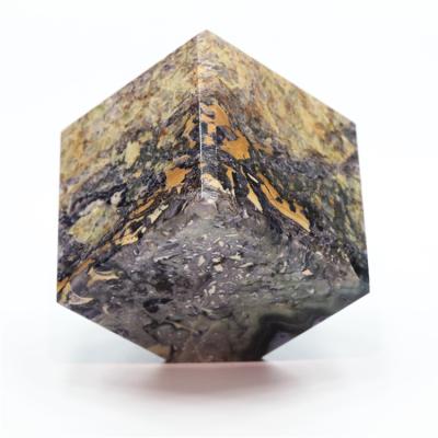 China Good China Selling Dreamy Amethyst Dragon Crystal Cube Purple for sale