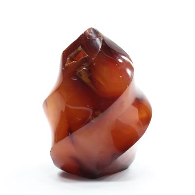 China China Wholesale Natural Polished Red Flame Agate Flame Gemstone Ornamnet Beautiful For Home Decoration for sale