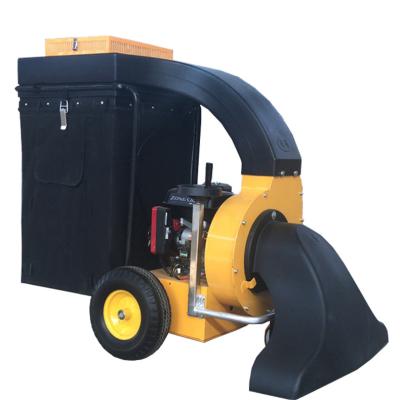 China Hot-selling high quality park hand-push sweeping and leaf collecting machine suction leaf cleaning machine for sale