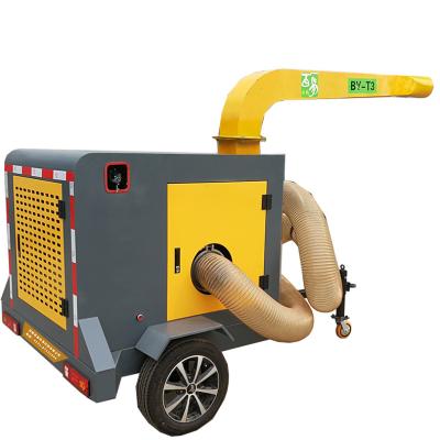 China Park and Collection Vehicle Leaf Collector Road Leaf Cleaning Leaf Greening Deciduous Sweeper for sale