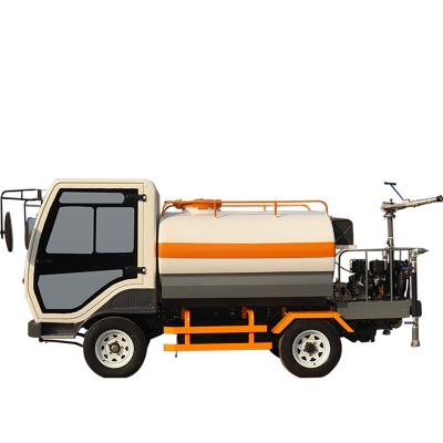 China Construction worksÂ   Newest original factory electric multifunctional sprinkler truck for urban sanitation for sale