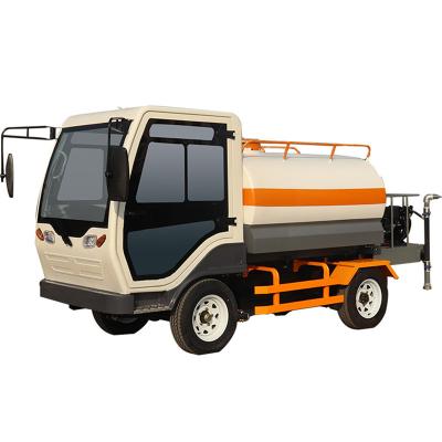 China Construction worksÂ   Professional Manufacturer Convenient Full Functioning Electric Sprinkler Truck For Rural Sanitation for sale