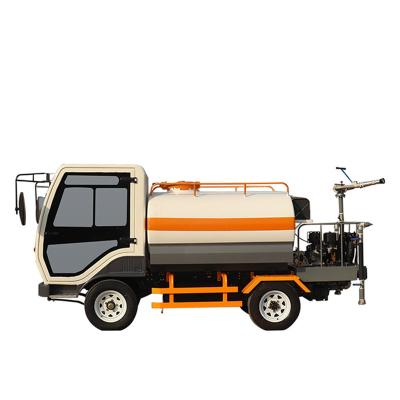 China Construction worksÂ   Low Moq Efficient High Lift Road Sprinkler Truck For Gardens for sale