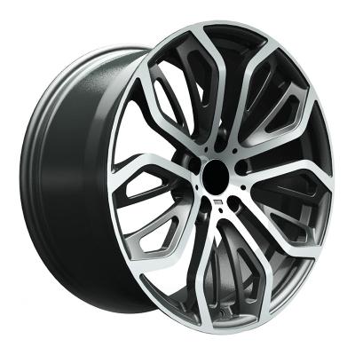 China Factory Direct Sale Alloy Aluminum Wheels Forged 19 Inch Wheels Bright Silver Rims 19 20 21 22 For Cat TIR Passenger Car Wheels for sale