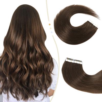 China Wholesale Natural Tape HumanExtensions Tangle Free Body Customized Loose Tape In Human Hair Extensions for sale