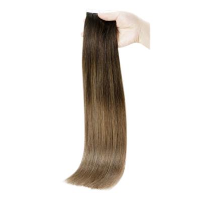 China Wholesale Forest Color Double Brazilian Weave Weight Tape Hair Body Wave Hair Piece Without Tangle for sale