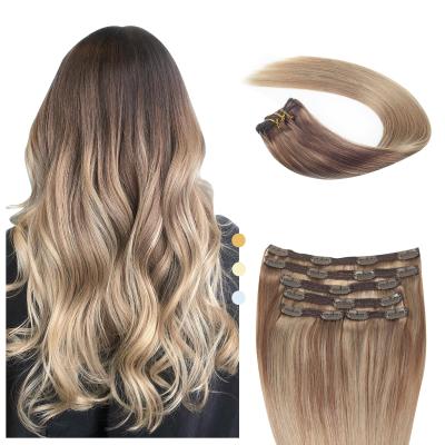 China Factory Price Silky Straight Hair Extensions Cheap Mixed Color Wave Lace Clip In Hair Extensions for sale