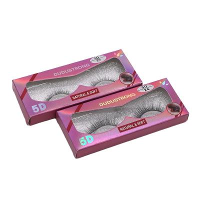 China Factory disposable 3d mink eyelashes with stock box supply sample eyelash box packaging for sale