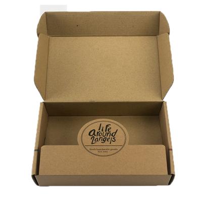 China Eco-friendly Recyclable Custom Paper Packaging Box Small Packaging Shipping Boxes Custom Logo for sale