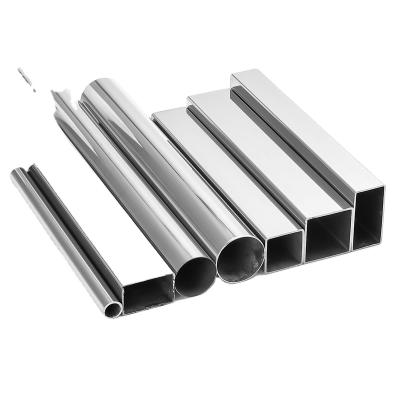 China Manufacturer supply construction and production Chinese decorative welded stainless steel pipe tube rectangle bright square round stainless steel pipe for sale