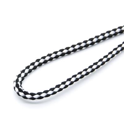 China Braided Rope 1.5mm , Gift Wrapping Durable Colorful Polyester Classic Rope for sale