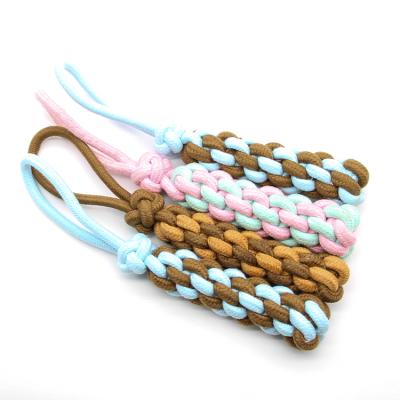 China Durable Best Quality Durable Teeth Cleaning Chew Cotton Rope Chew Toy Pet Dog Cotton Rope Toy for sale