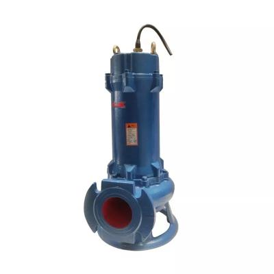 China Eco-friendly 4inch Mud Dirty Trash Lift 12m Fecal Cut Crusher Pump Sewage Sewage Cutter Submersible Pumps For Africa for sale